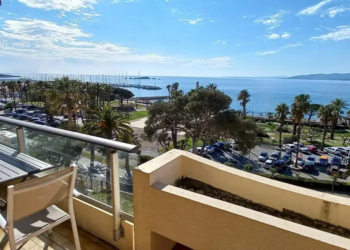 Sea View In Saint-raphael Wpool Apartment *